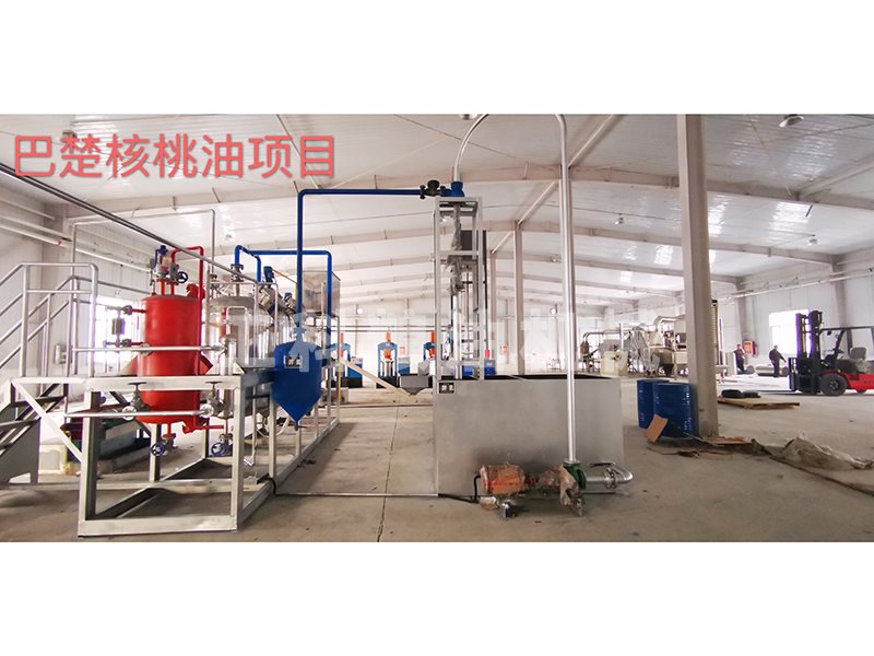 巴楚核桃油安裝現場