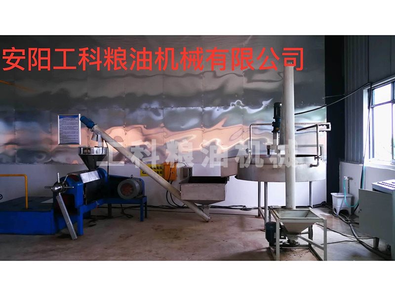 貴州茶籽油安裝現場